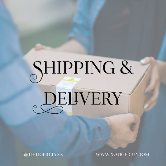 Holiday Shipping 2021 - XO Tigerlily