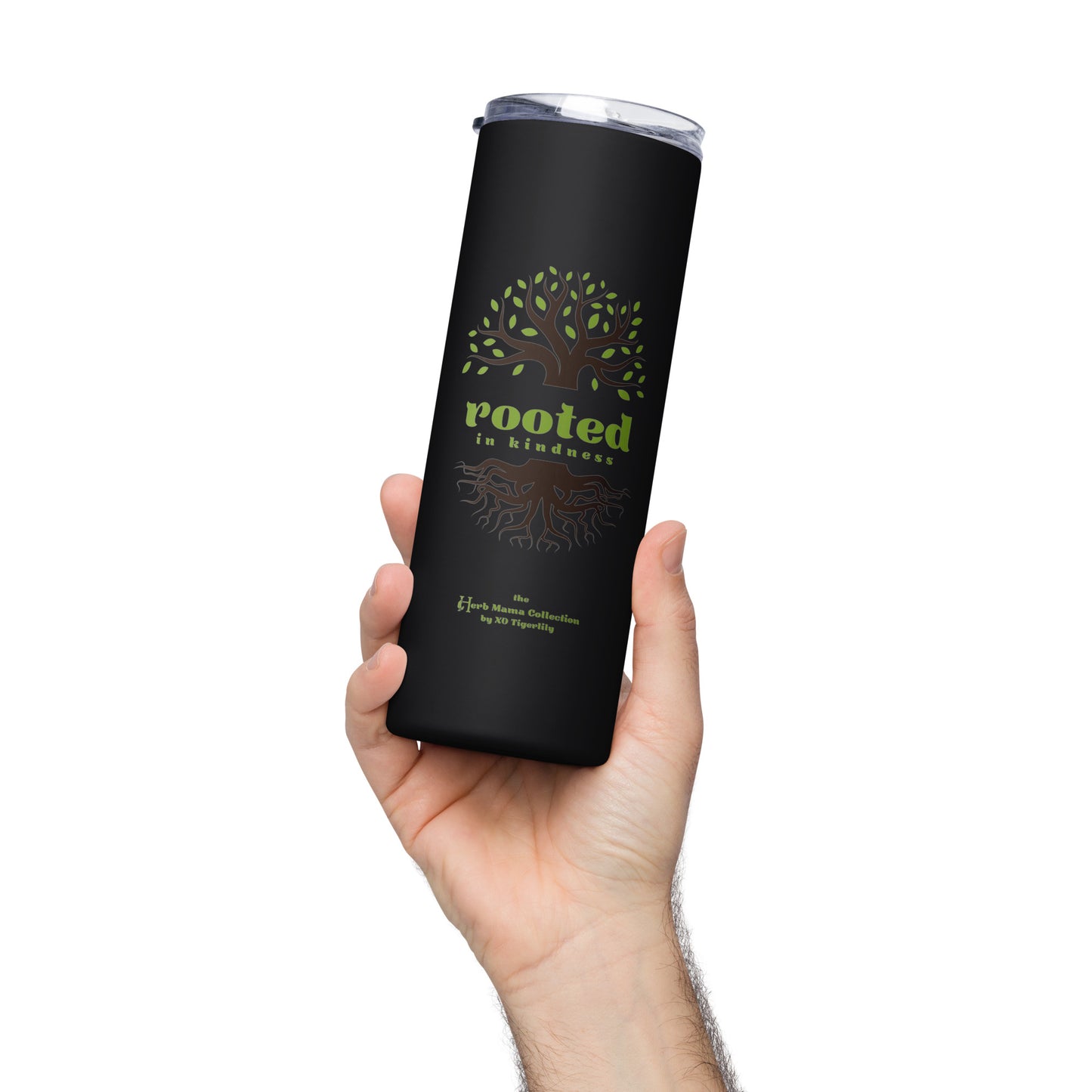 Rooted in Kindness Stainless Steel Tumbler