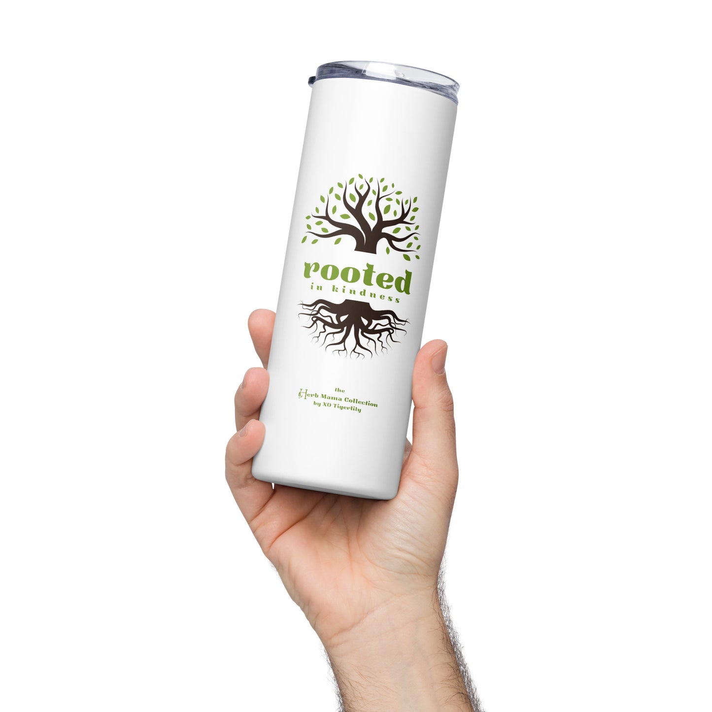 Rooted in Kindness Stainless Steel Tumbler